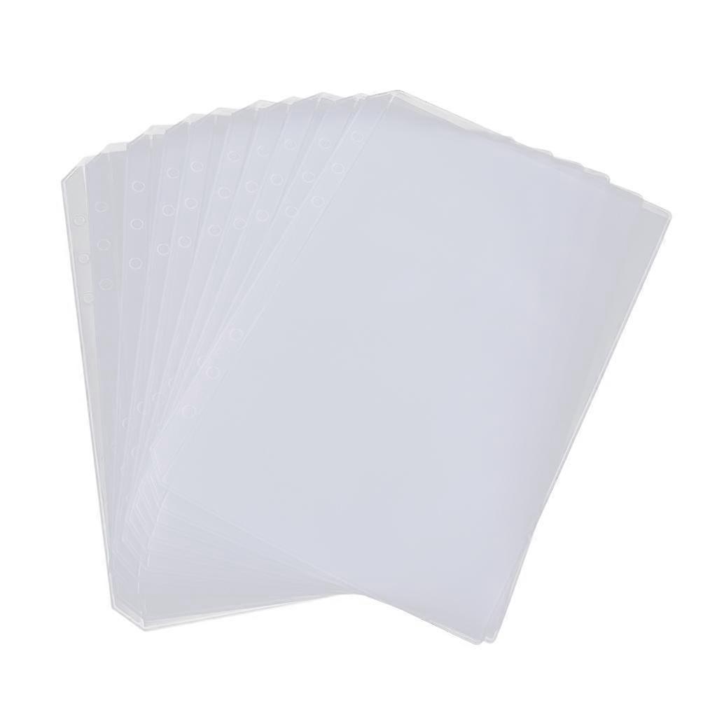 10 Pcs Document Pouch A5, Document Folder, Brochure s, Plastic
