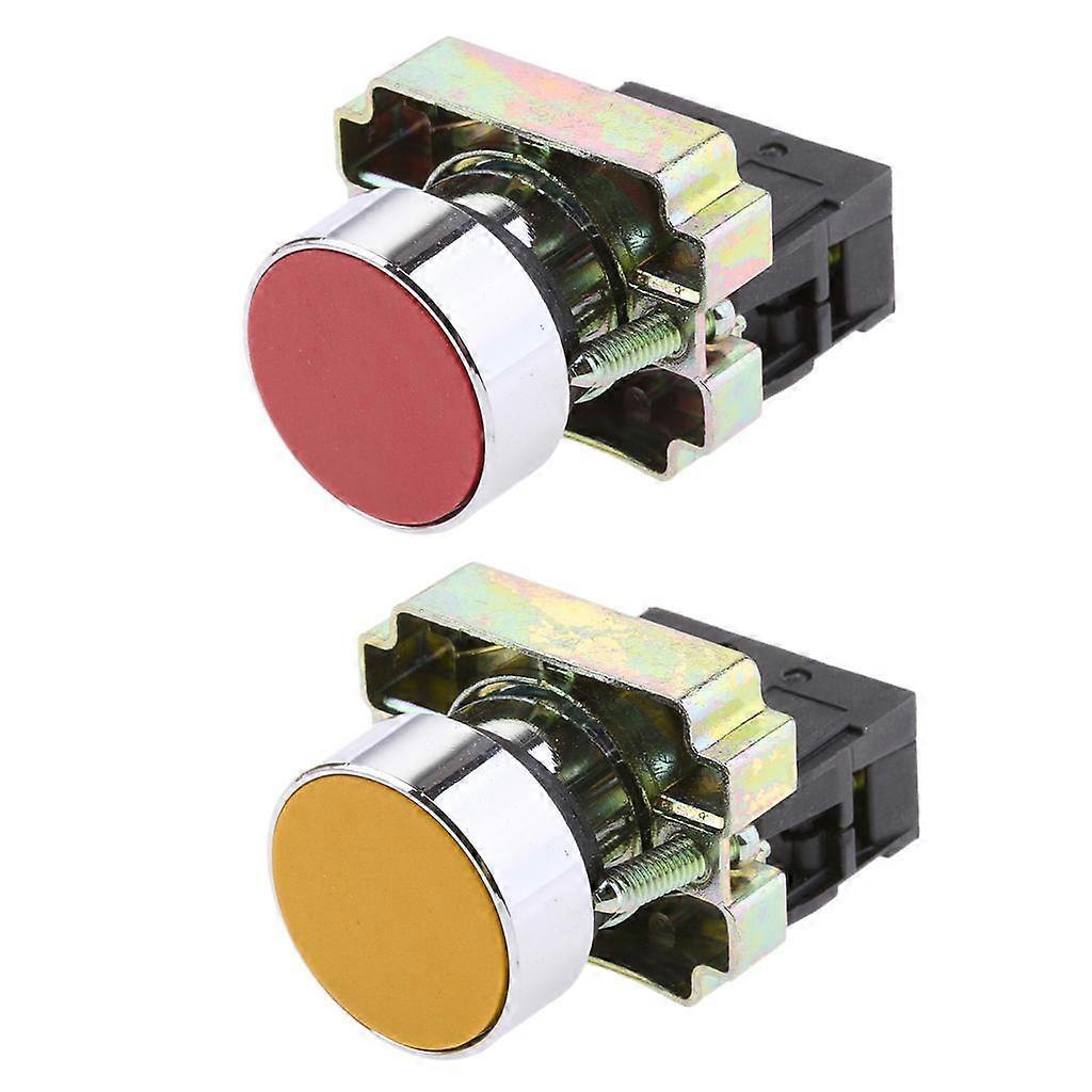 2Pk 22mm Panel Mounting Pushbutton Up Down Start Stop XB2-BA42