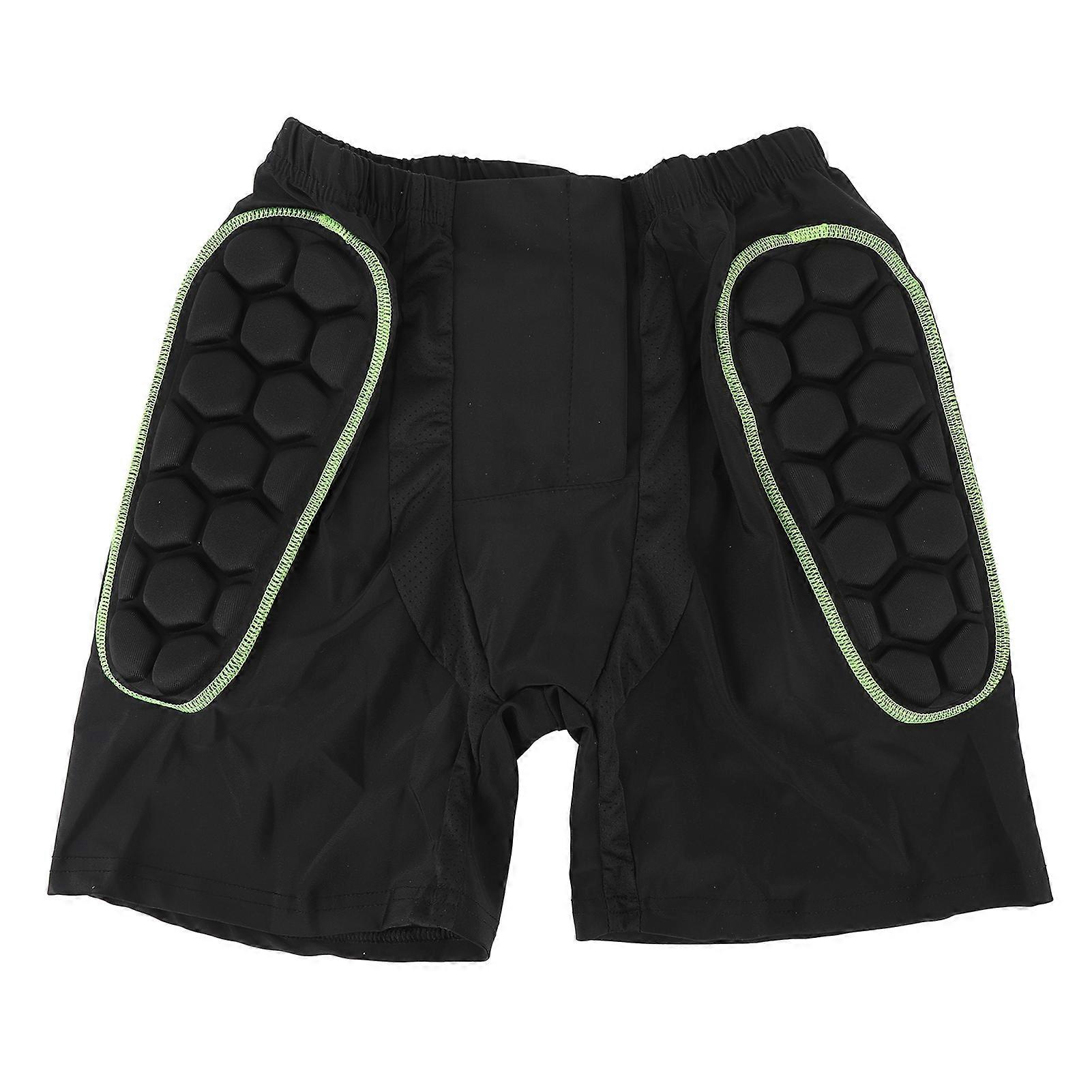 Protective Padded Shorts Thickened Shock Absorption Hip Tailbone Padded Shorts for Skiing Skating Snowboarding Skateboarding S
