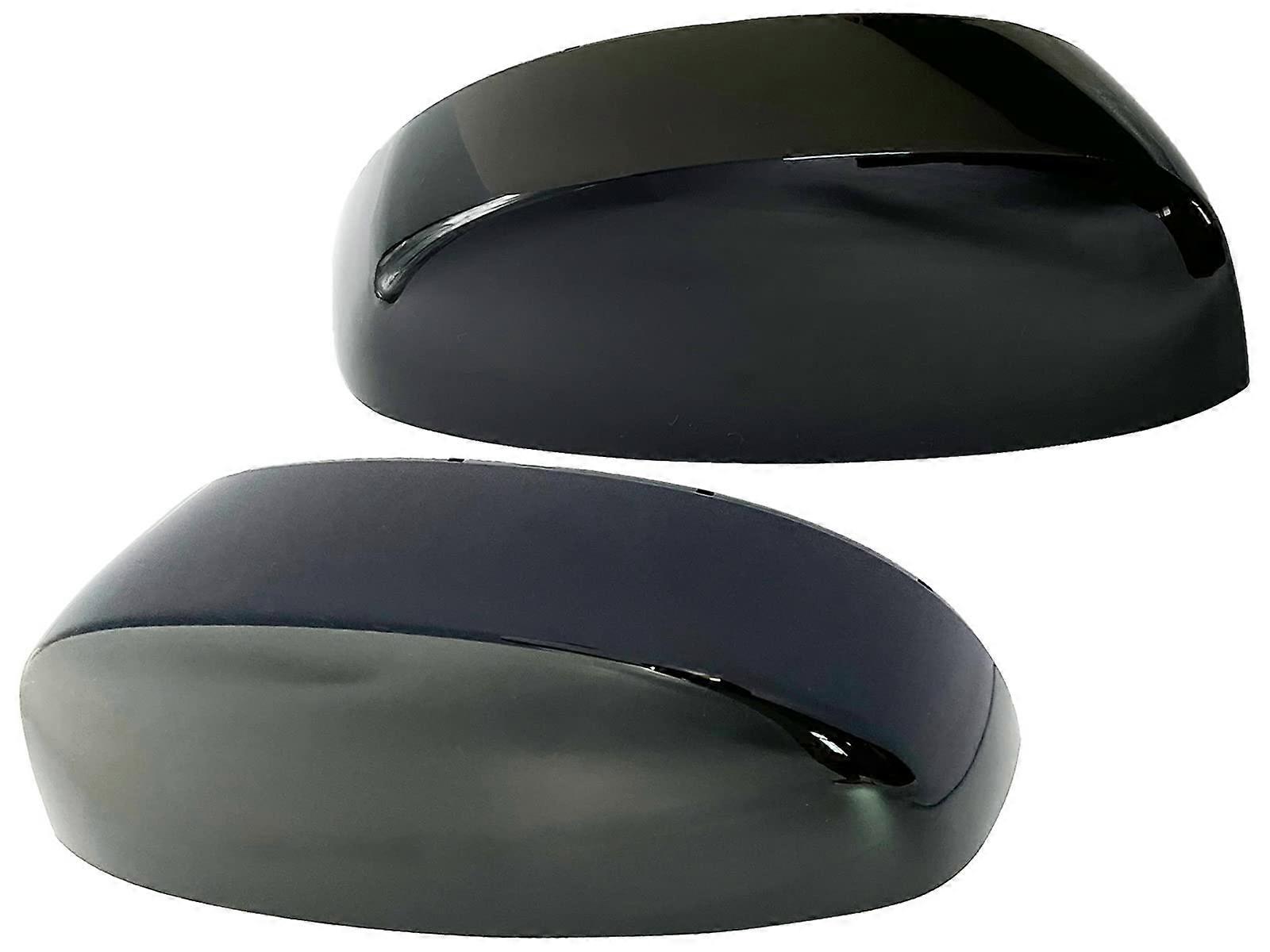 Replacement Side Mirror Cap Glossy Black For 2007-2014 Silverado Sierra Tahoe Yukon SUV 2-Pcs Passenger & Driver