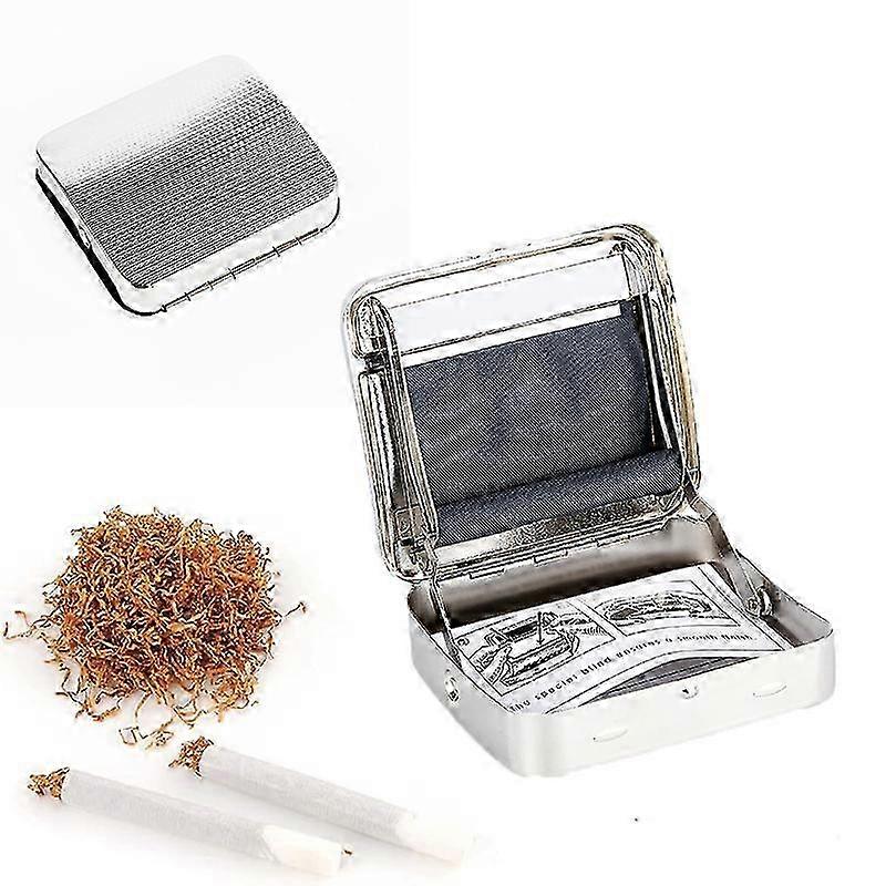 Automatic Roll Rolling Machine Stainless Steel Case,50% Offer Tobacco Roller Box Cigarette