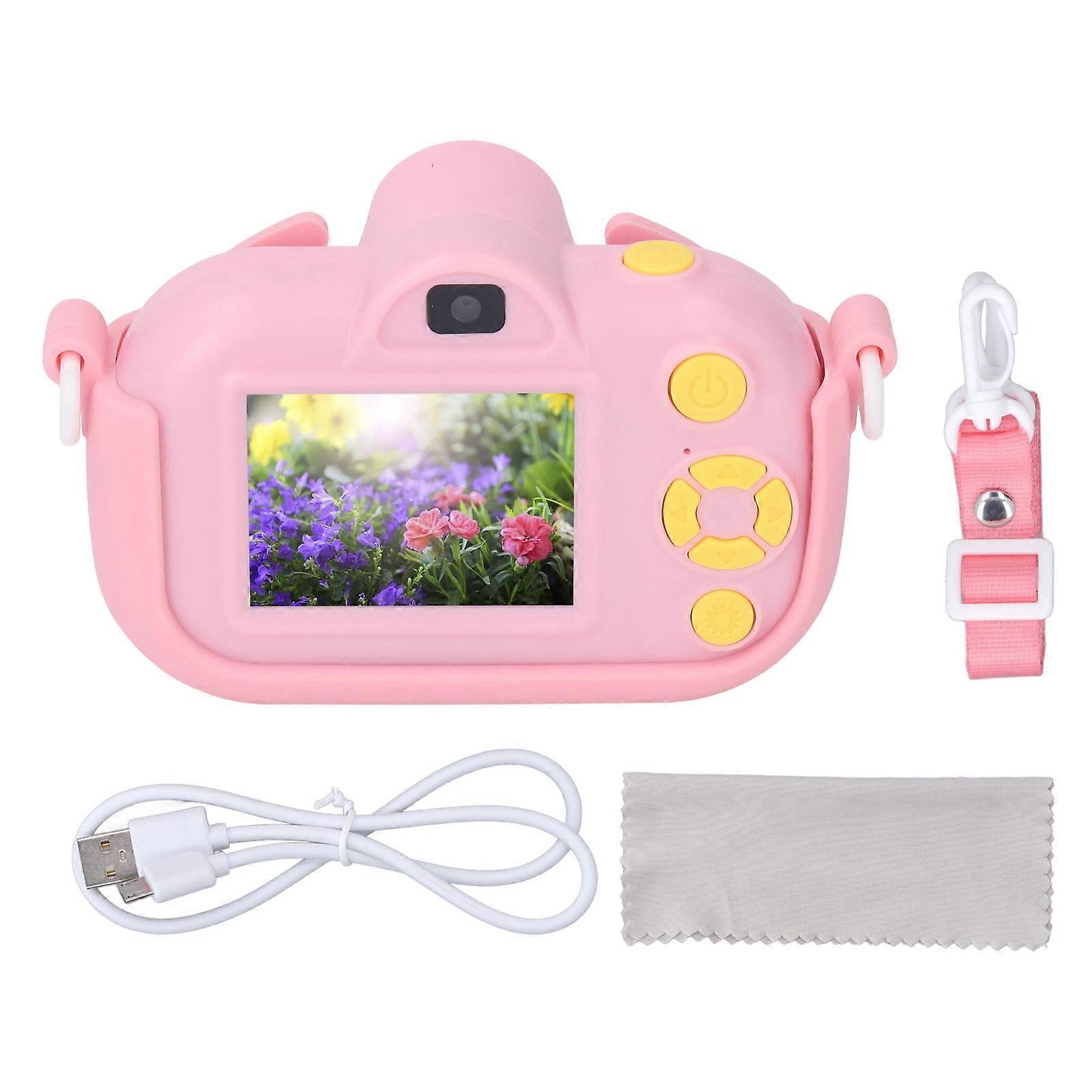 Cute 12MP Selfie Digital Camera - HD Video, 2" IPS Screen, Fun Photo Frames & More