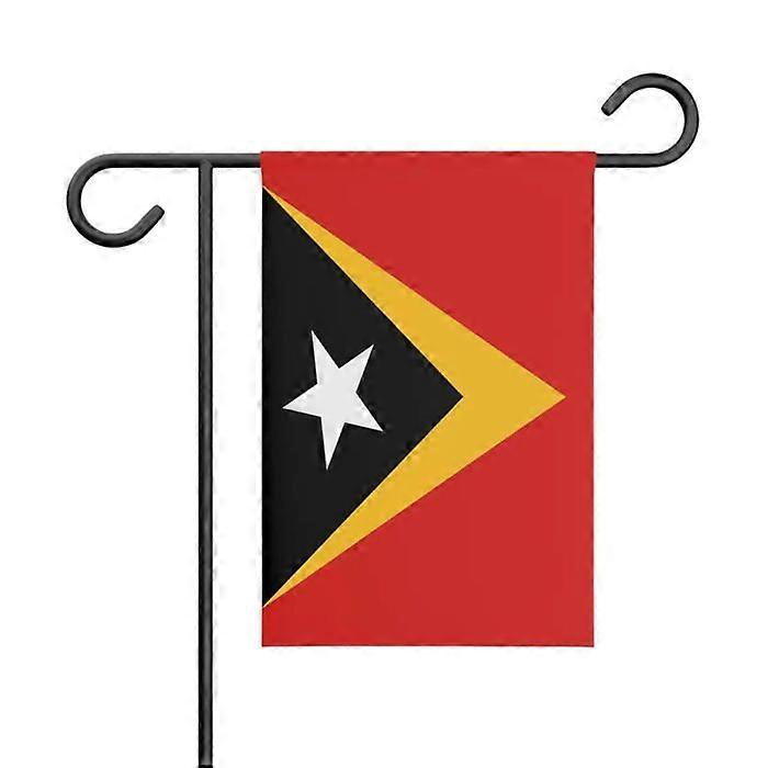 Garden Flag – from East Timor – 32 x 47.5 cm – Durable Polyester – Horizontal Format – Outdoor