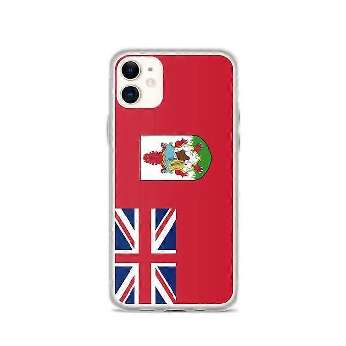 iPhone Case - PIXELFORMA - iPhone 11 - Bermuda Flag - Soft Silicone - Full Protection