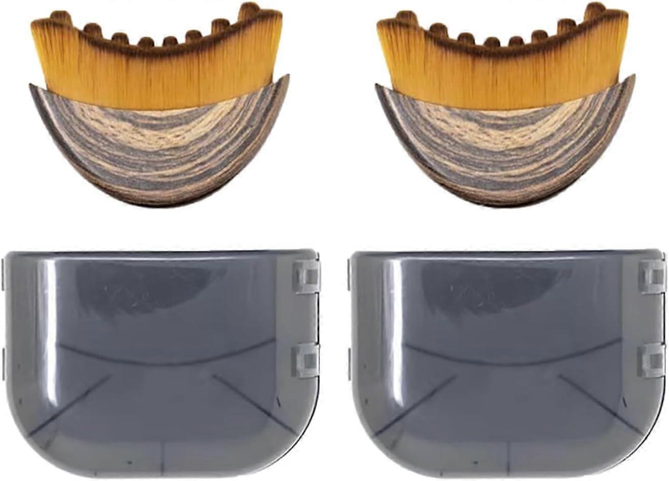 Gesichtskonturformungsbürste, Lymphmassagebürste, superweiche Borsten