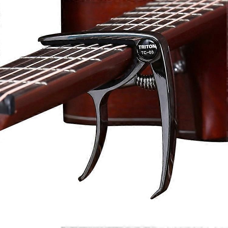TRITON Quick Change Metal Guitar Clamp Akustisk Klassisk Gitarr Capo
