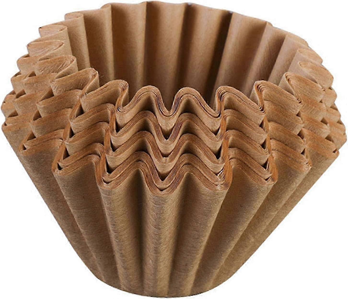 50 pcs of Coffee Filter Paper Basket Filters Suitable for Coffee Machines