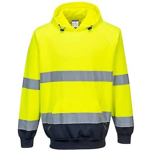 Portwest Mens Two Tone High-Vis Hoodie