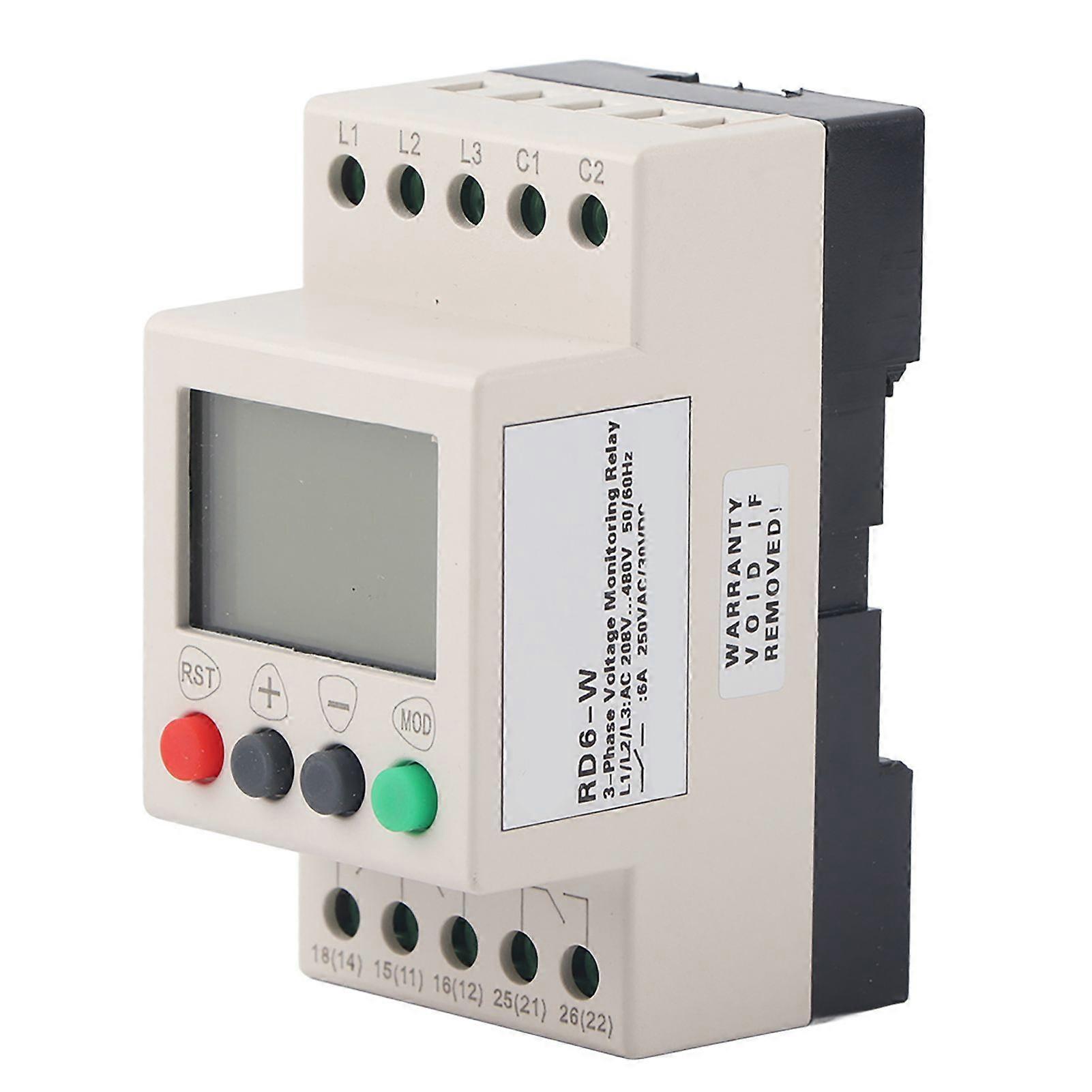High quality  RD6-W over-voltage, under-voltage, phase-break, phase sequence