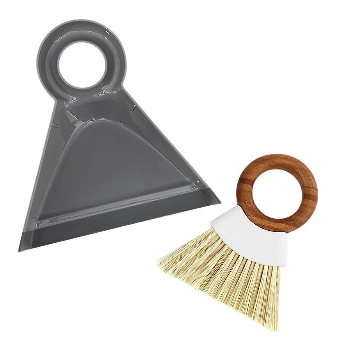 Mini Compact Brush & Dustpan Set, Portable Handheld Broom for Quick Cleanups, Ideal for Home, Bathr