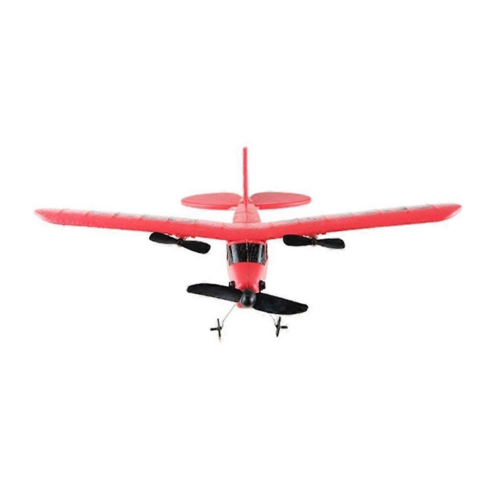 2.4G Two Way Glider FX803 Glider EPP Fixed Wing Airplane Model Toy Red (Remote Controller without Battery)