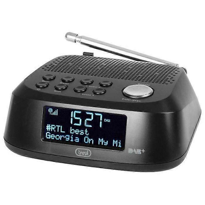 Trevi RC 80D4 DAB Digital Alarm Clock Radio with DabDab Receiver