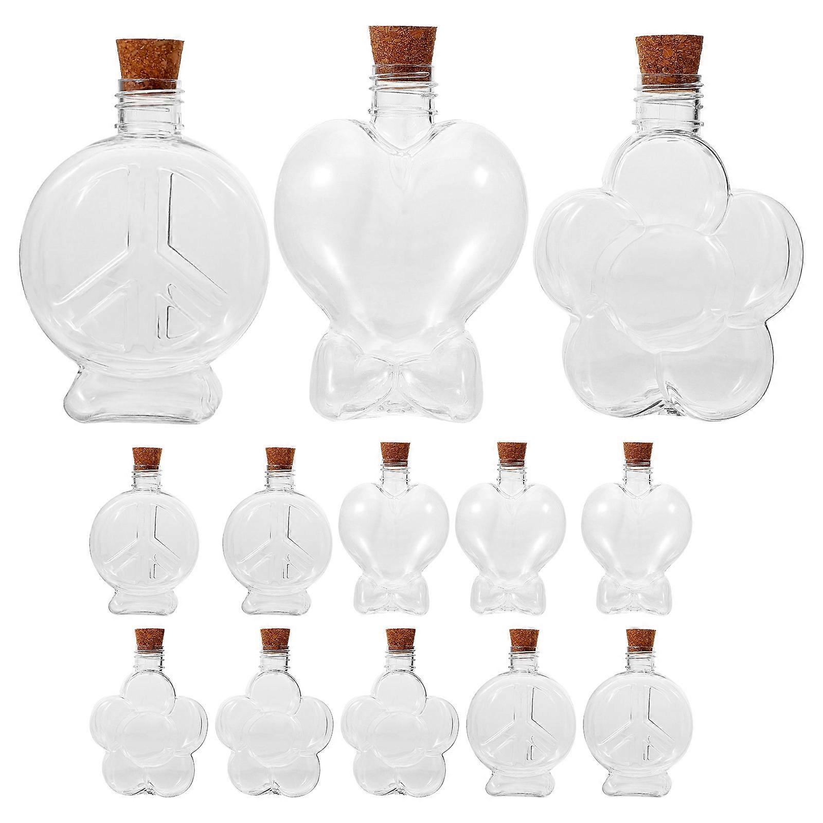 Plastic 25Pcs White for Storage Rustic Wedding Decor Use