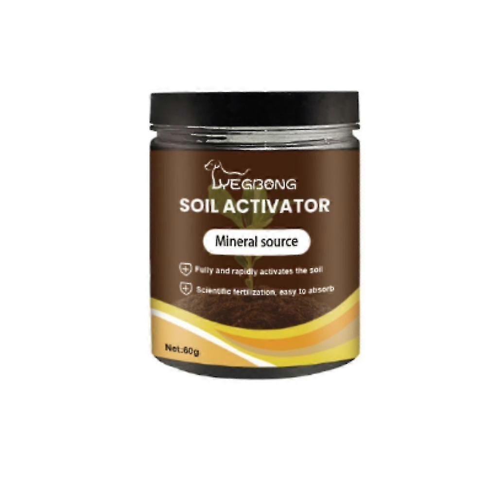 Soil Activator, Professional Bone Meal Fertilizer, Dirt Health Booster 60g