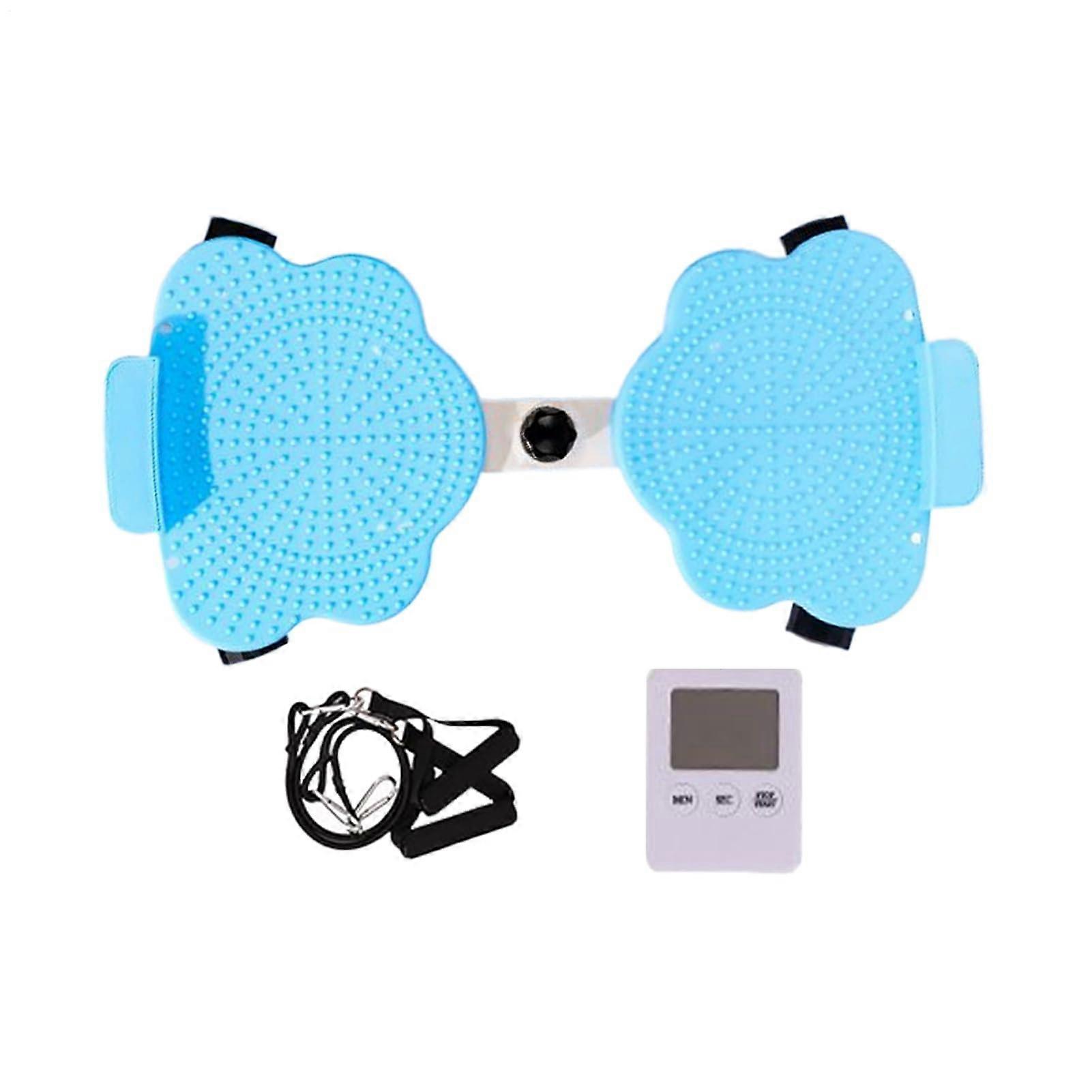 Twist Board For Exercise Adjustable Smart Waist Rotation Machine Core Training Device For Senior Fitness Blue