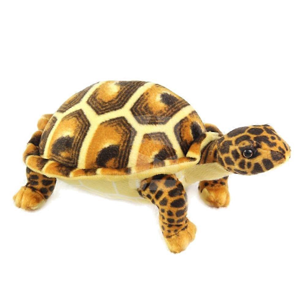 Turtle Stuff Animal Toy Pillow For Kids And Adults Bedtime Companion 20x18cm Coffee 1Pc