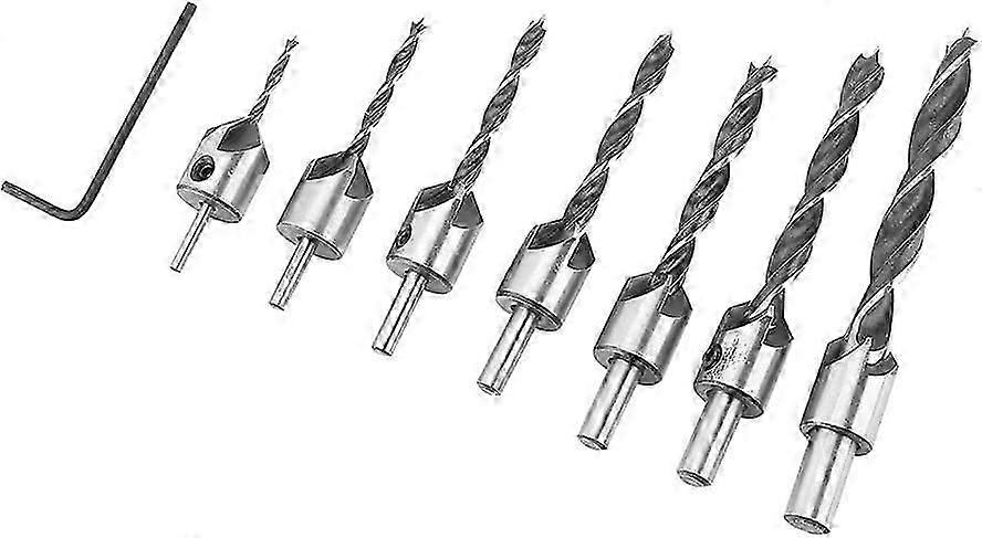 Chamfering/Deburring Countersink Drill Bit 3mm-10mm Woodworking Tools for Drilling