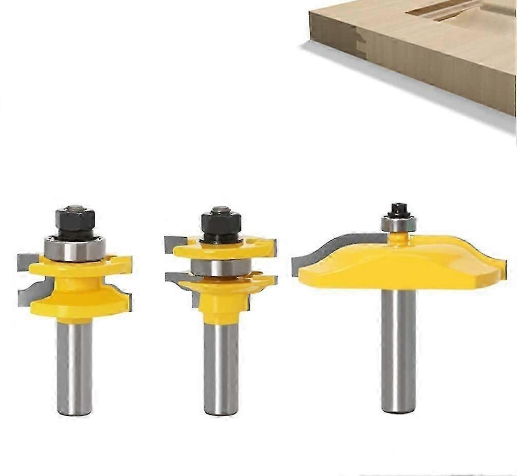 Groeffrees - Ogee Rail Ogee Verhoogd Paneel 8 mm Houtsnijder