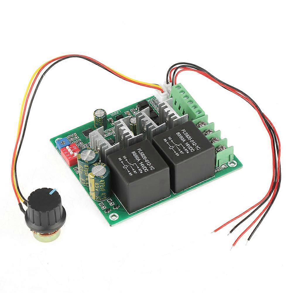 DC brushed motor speed controller multi-voltage adaptation, forward and reverse adjustment