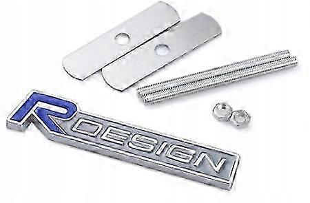 Volvo R-design Logotyp Emblem Emblem Emblem - För Grill