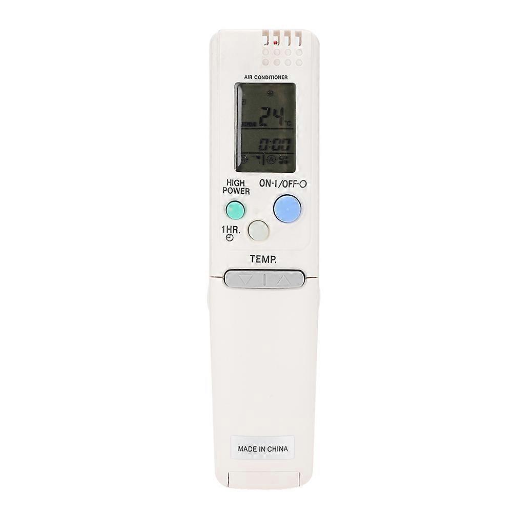 Durable ABS Air Conditioner Remote Control White Accessory for Sanyo RCS-4MVPS4EX Without Battery