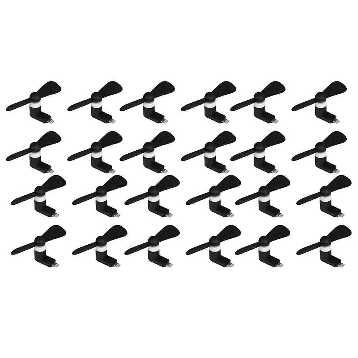 10PCS Mini USB Fan for Cellphones Portable Cell Phone Fan