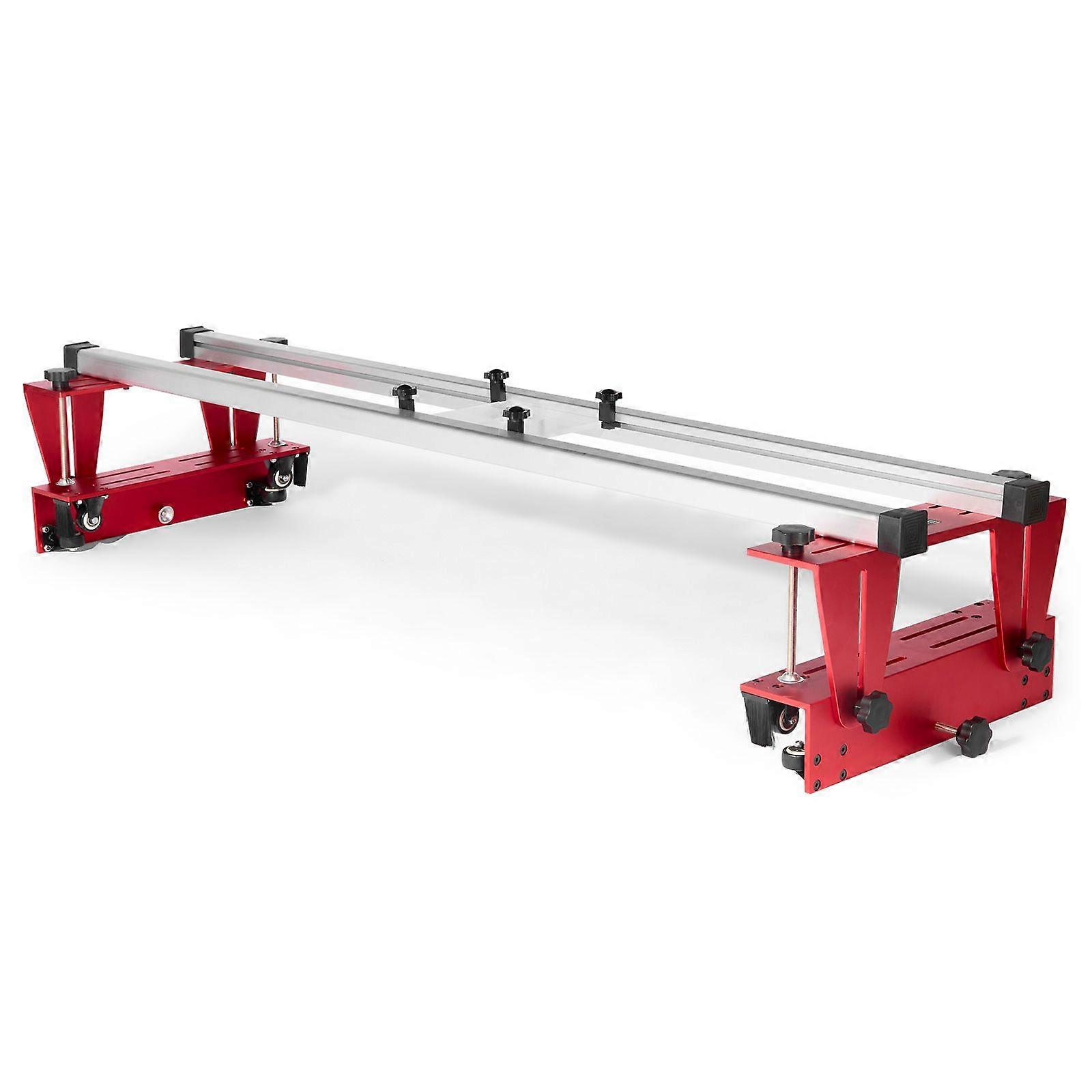 Router Sled, 64 pollici, Facile da regolare Slab Flattening Jig, Router fai-da-te Sled Sled Slab Guide Piallatrice