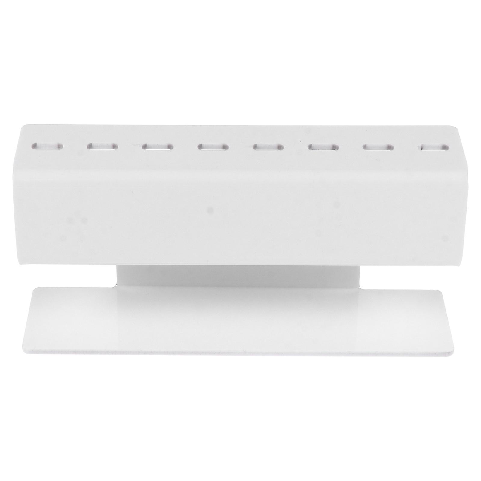 Lash Extension Tweezers Holder Display Stand Simple Design For Home Acrylic 17x8cm 1Pack