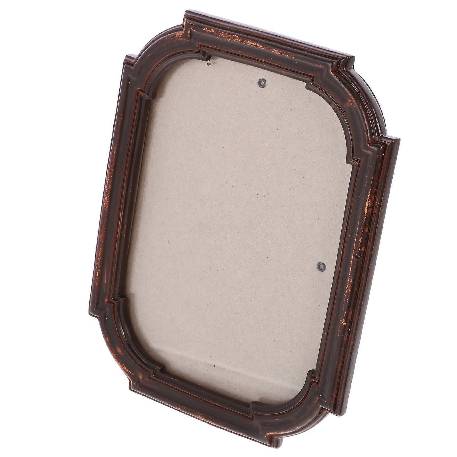Photo Frame European Retro Photo Frame Desk Use Multi Color 19.30X14.50X1.50CM 1Pack
