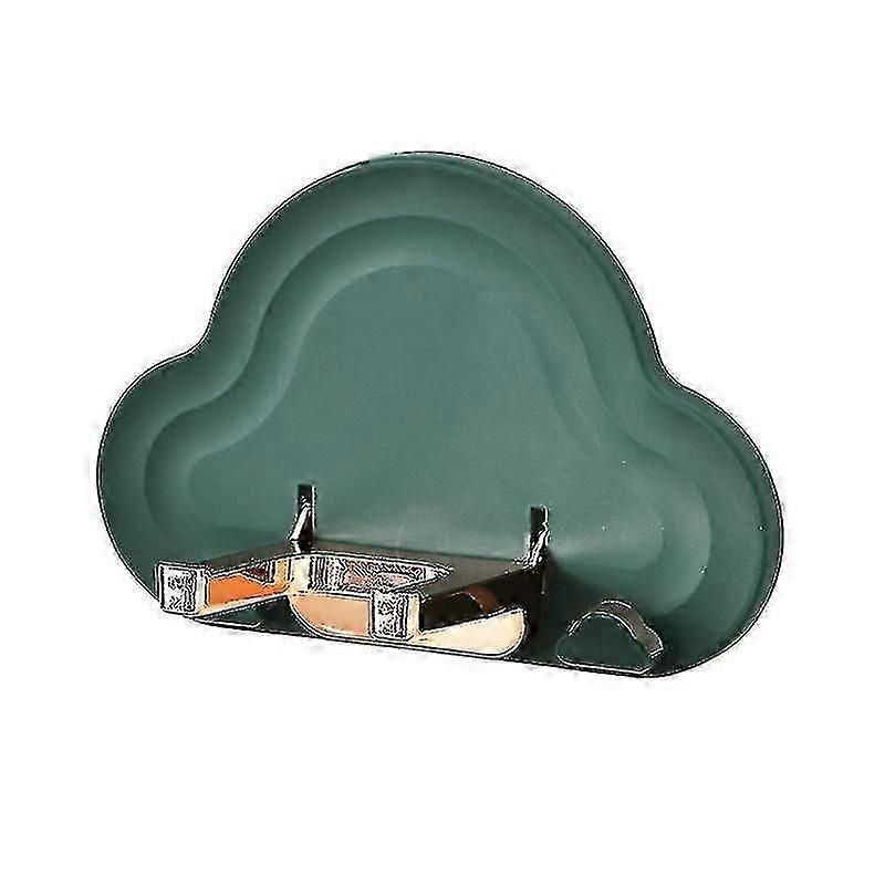 Foldable Hair Dryer Wall Shelf  Compact 1-Pack Storage Solution for Small Spaces