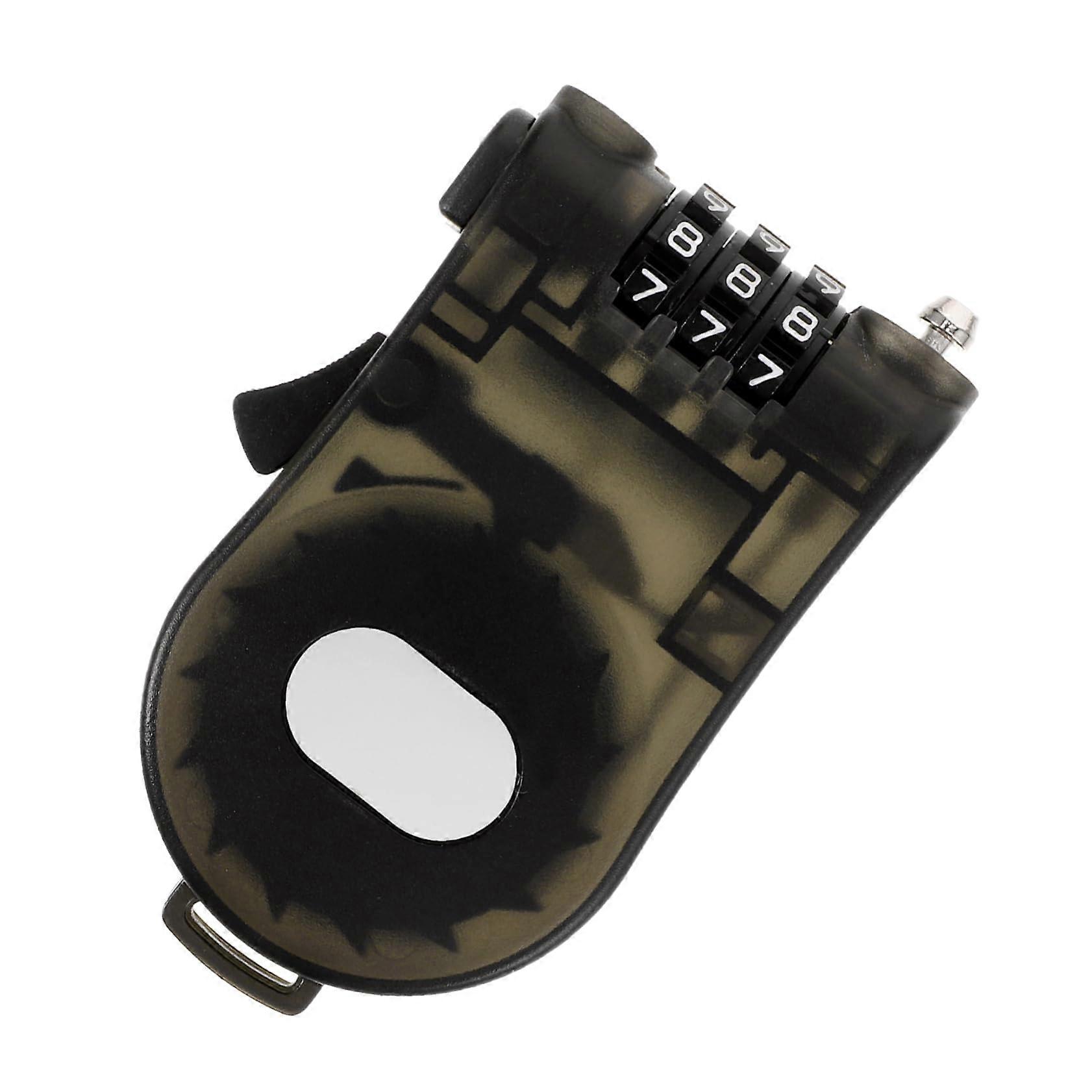 Snowboard Password Lock Plastic Safety Lock for Mountain Bikes and Snowboard Equipment, Durable and Secure Design