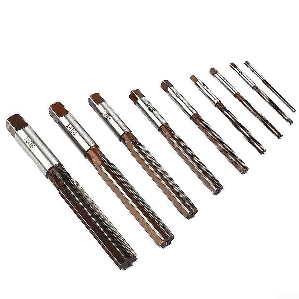 Comprehensive set with H8 straight reamer, 9piece, for professionals