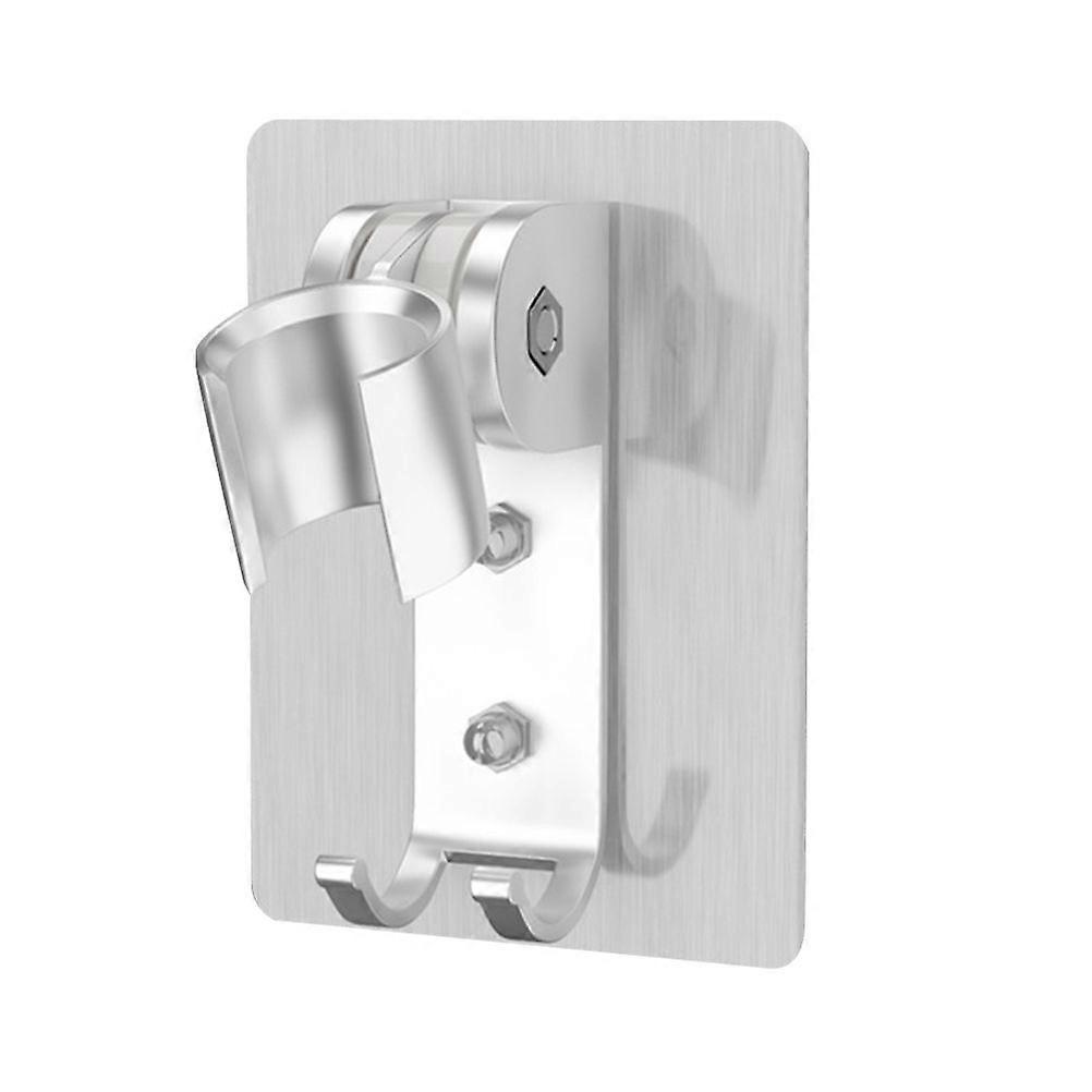 4pcs Adhesive Shower Head Holder: Adjustable Handheld Shower Wand Wall Mount Bracket - No Drilling Bracket For Smooth Walls And Tiles