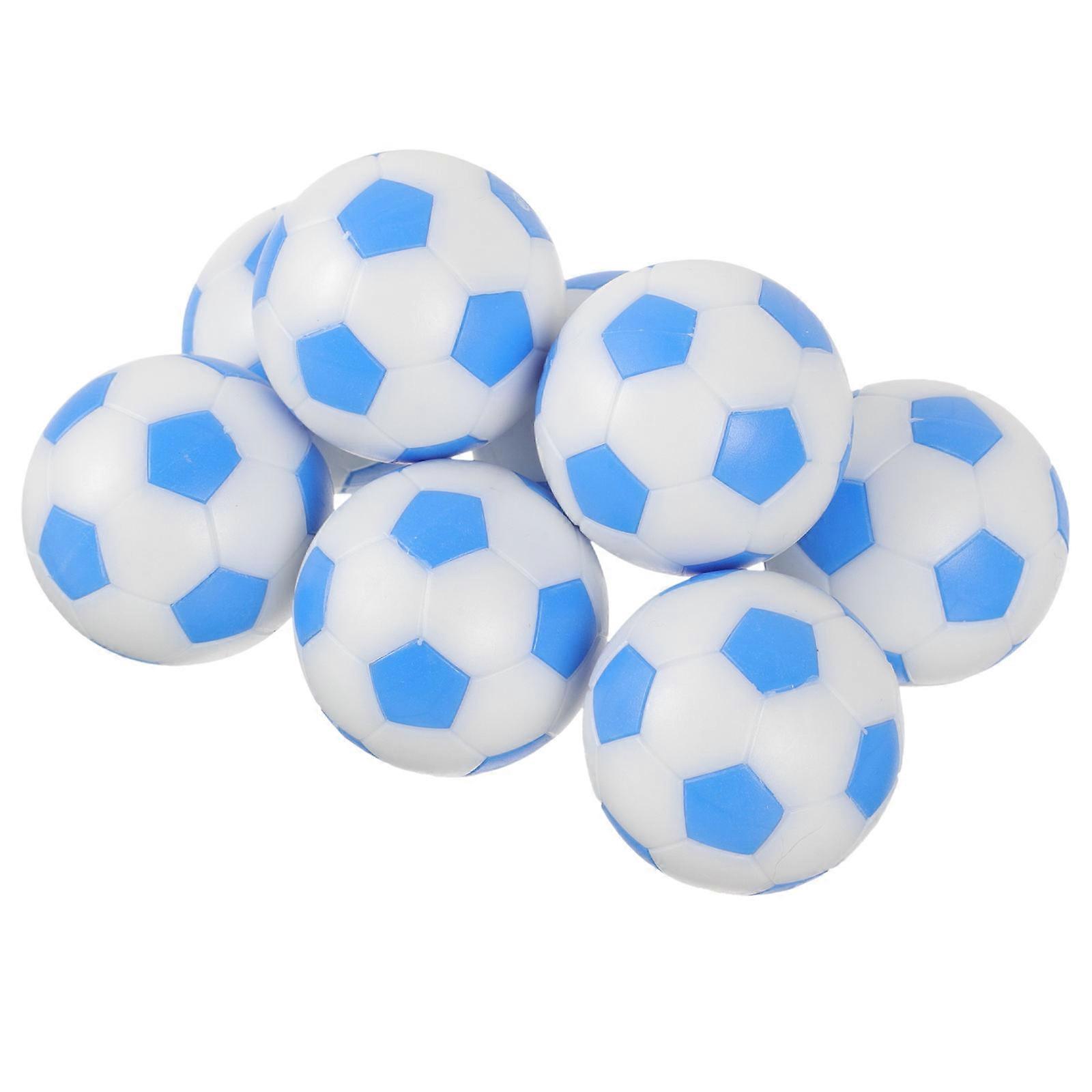 Foosball Ball Replacement Compact Design Tabletop Game Balls Office Leisure Sky Blue 8Pcs