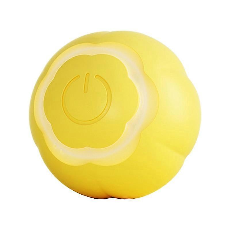 Interactive Training Toy for Pets - Floral/Pink Smart Rolling Ball