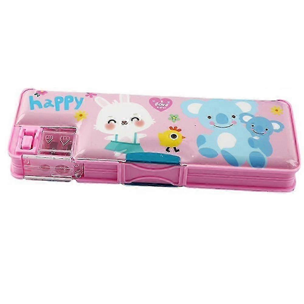 Pencil Case for Girls. Unique Stationery Set with Pop-Out Pencil Sharpener. Great Back to School Gift Set for Kids