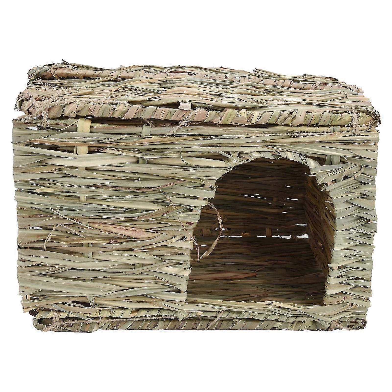 Folding Comfortable Pet Straw House for Small Animals