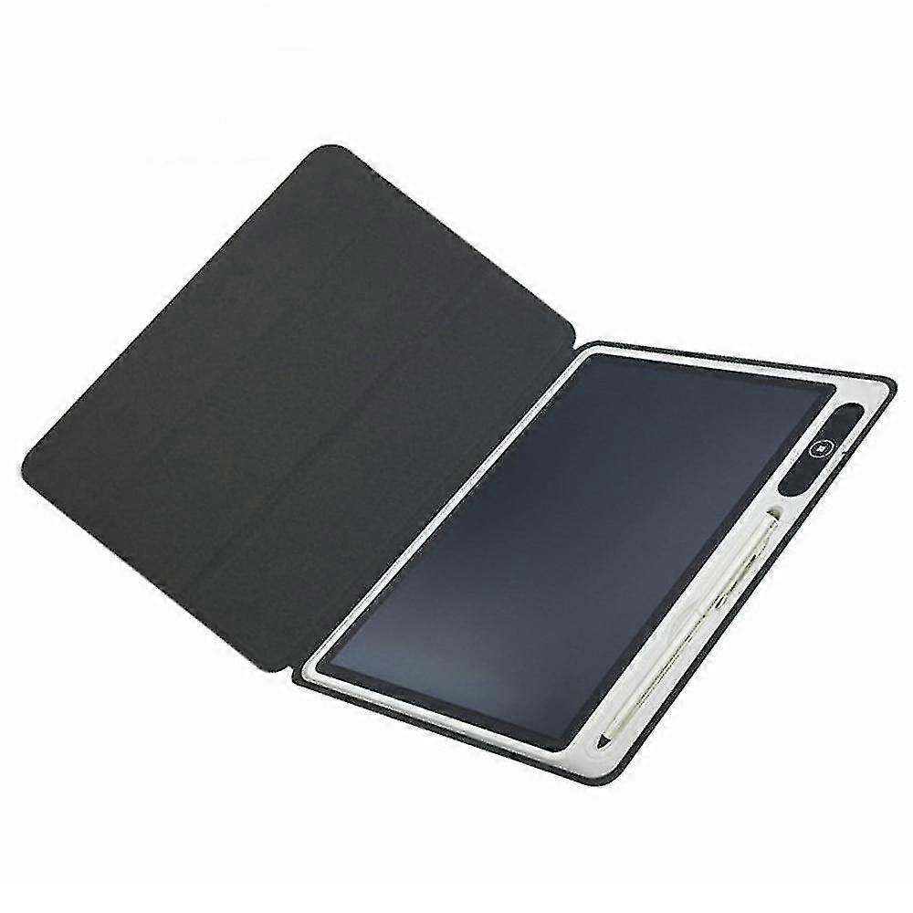 Tablette d’écriture LCD, bloc-notes électronique avec étui en similicuir