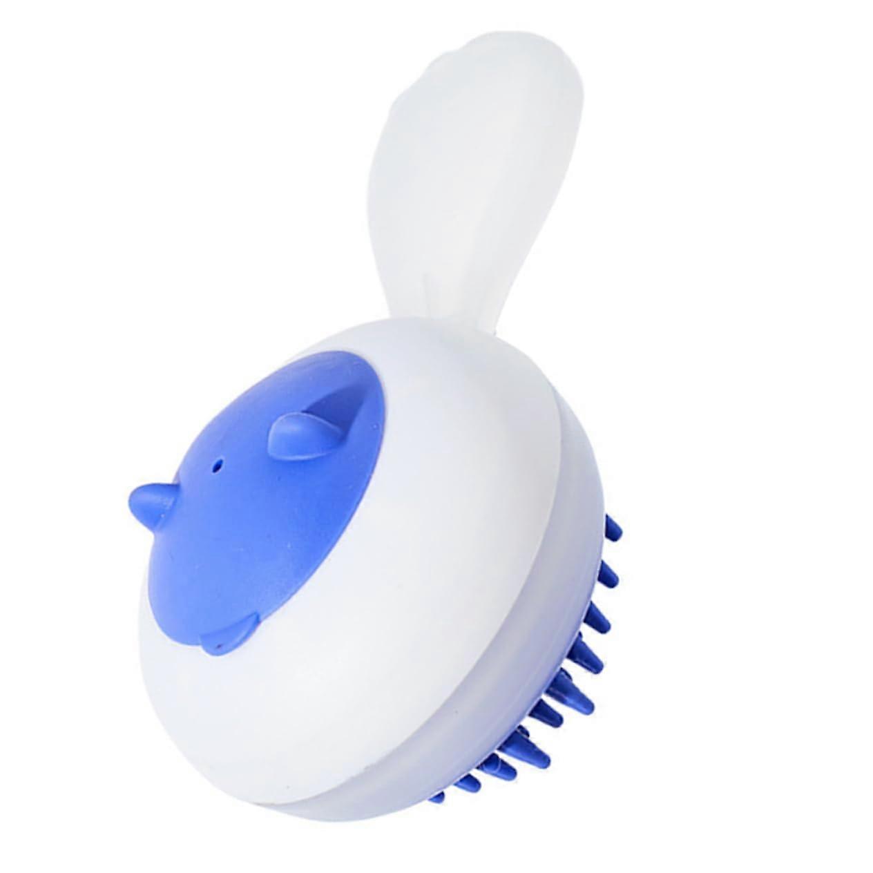 Dog Bath Brush With Soft Material, Shampoo Dispenser, For Cats, Space-Saving Design, Durable Massage