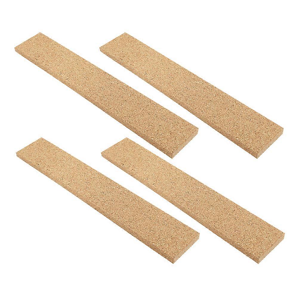 Bulletin Board Strip Photo Wall Cork Strips For Classroom Use Organizing Documents Khaki 4Pcs
