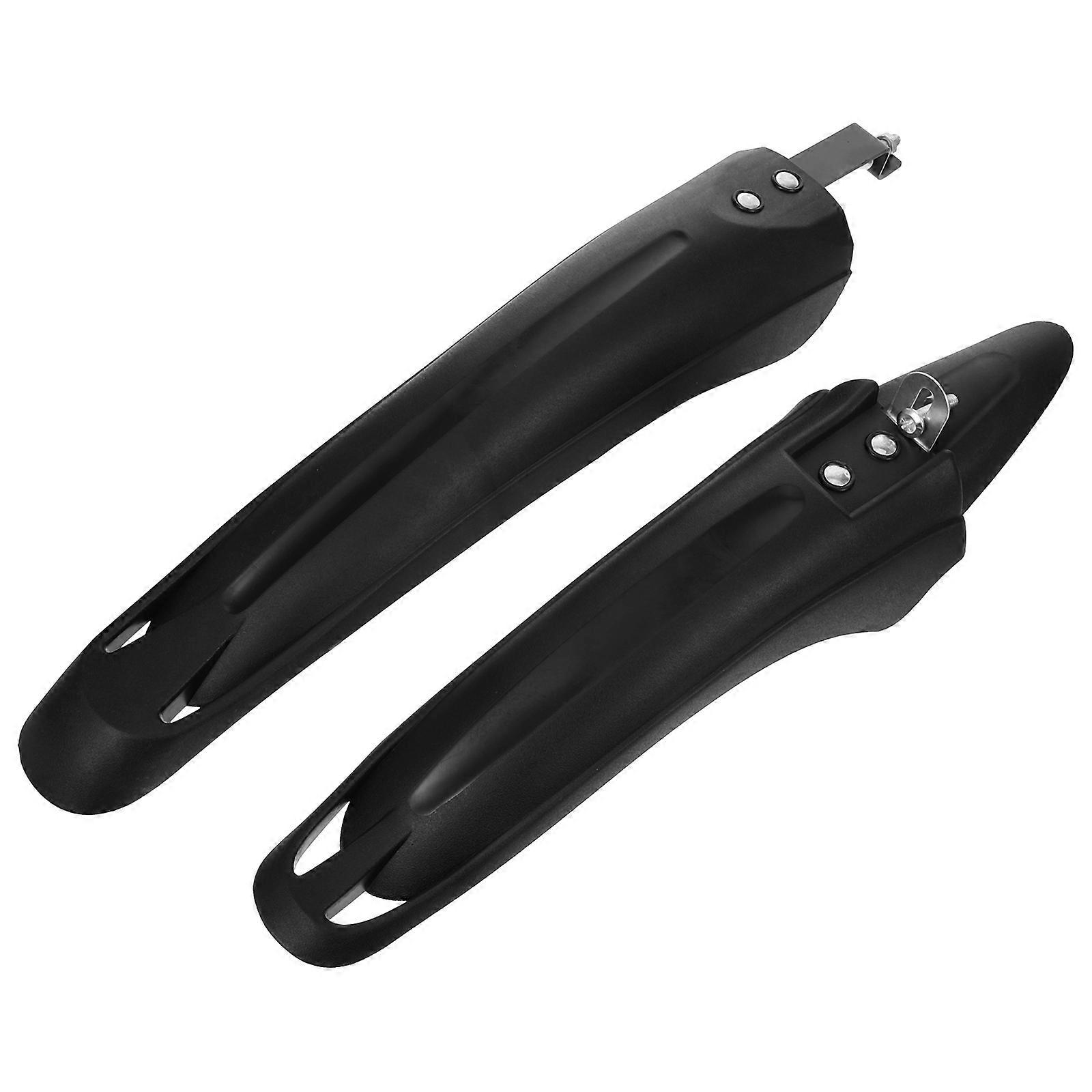 Front Rear Mudguards Sturdy Mudguards for Bicycles Easy Installation Durable 1 Set