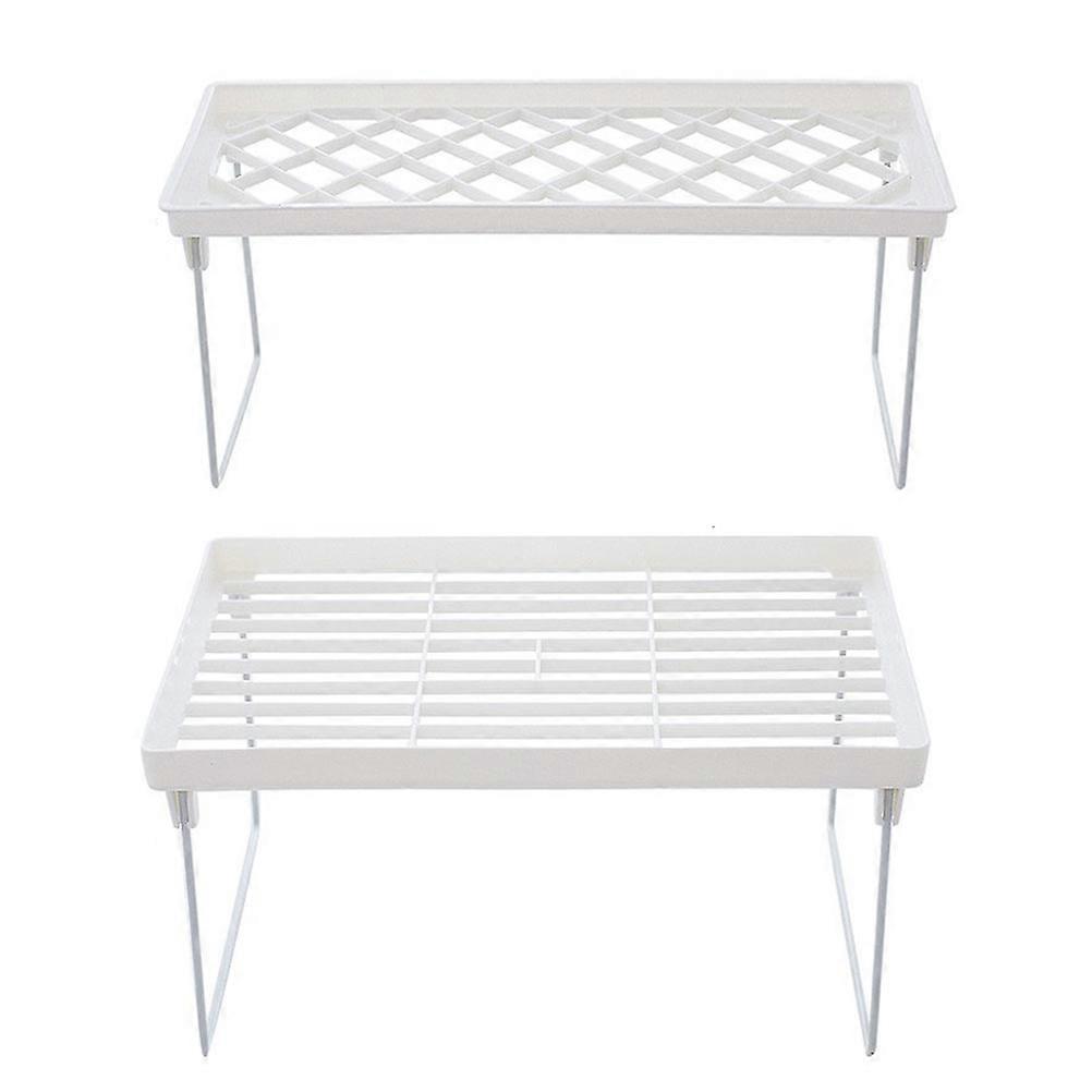 Stationery Sundries Storage Rack Heightening Desktop Accessories General Users White 31.50X19.50X16.50CM Organizing 2Pcs