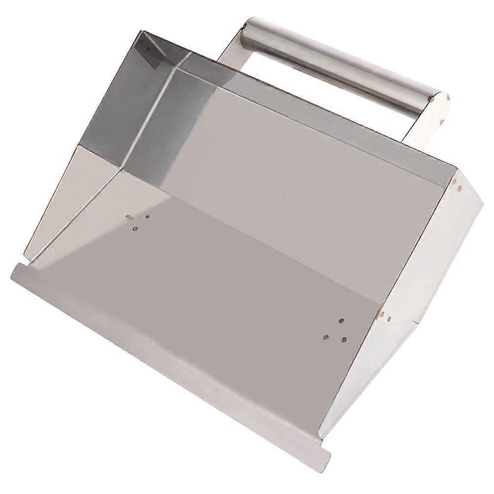 Drywall Mudding Tools Plaster Hand Tools Construction Cement Scraping Silver 32.5x20.5cm Ergonomic Handle 1Pcs