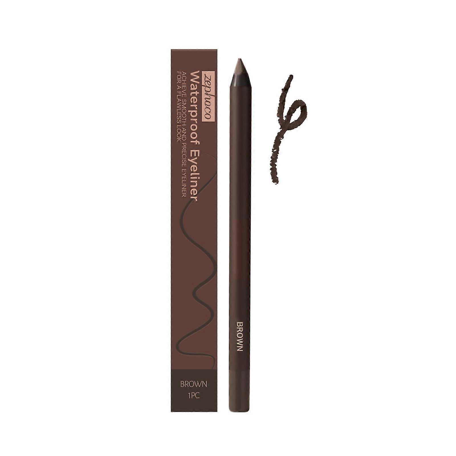 Long-lasting Brown Eyeliner Pen  Smudge-proof, Precise, Easy to Use for Stunning Eye Contours