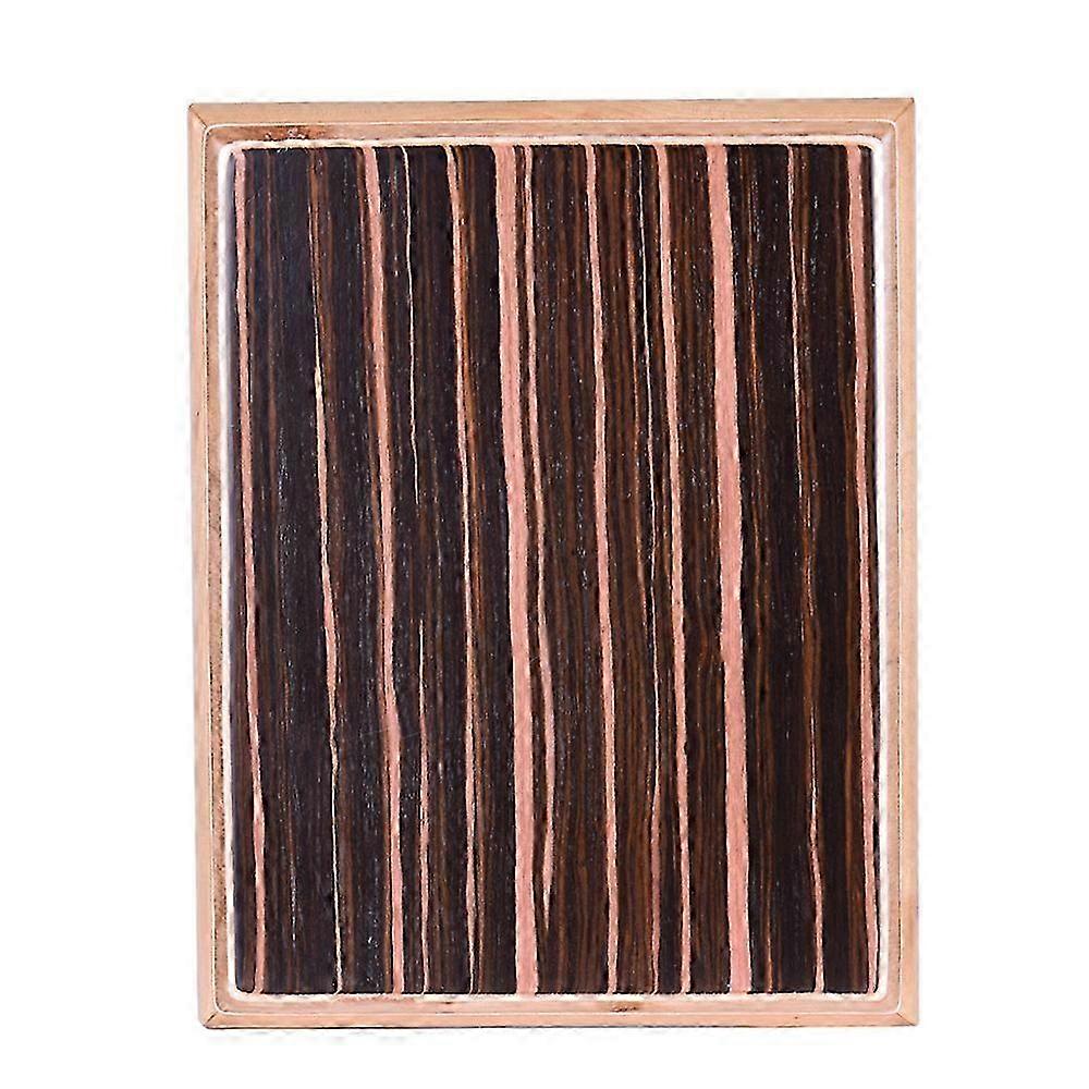 Compact Travel Box Drum Cajon Flat Hand Drum Percussion Instrument with Adjustable Strings Carrying Bag