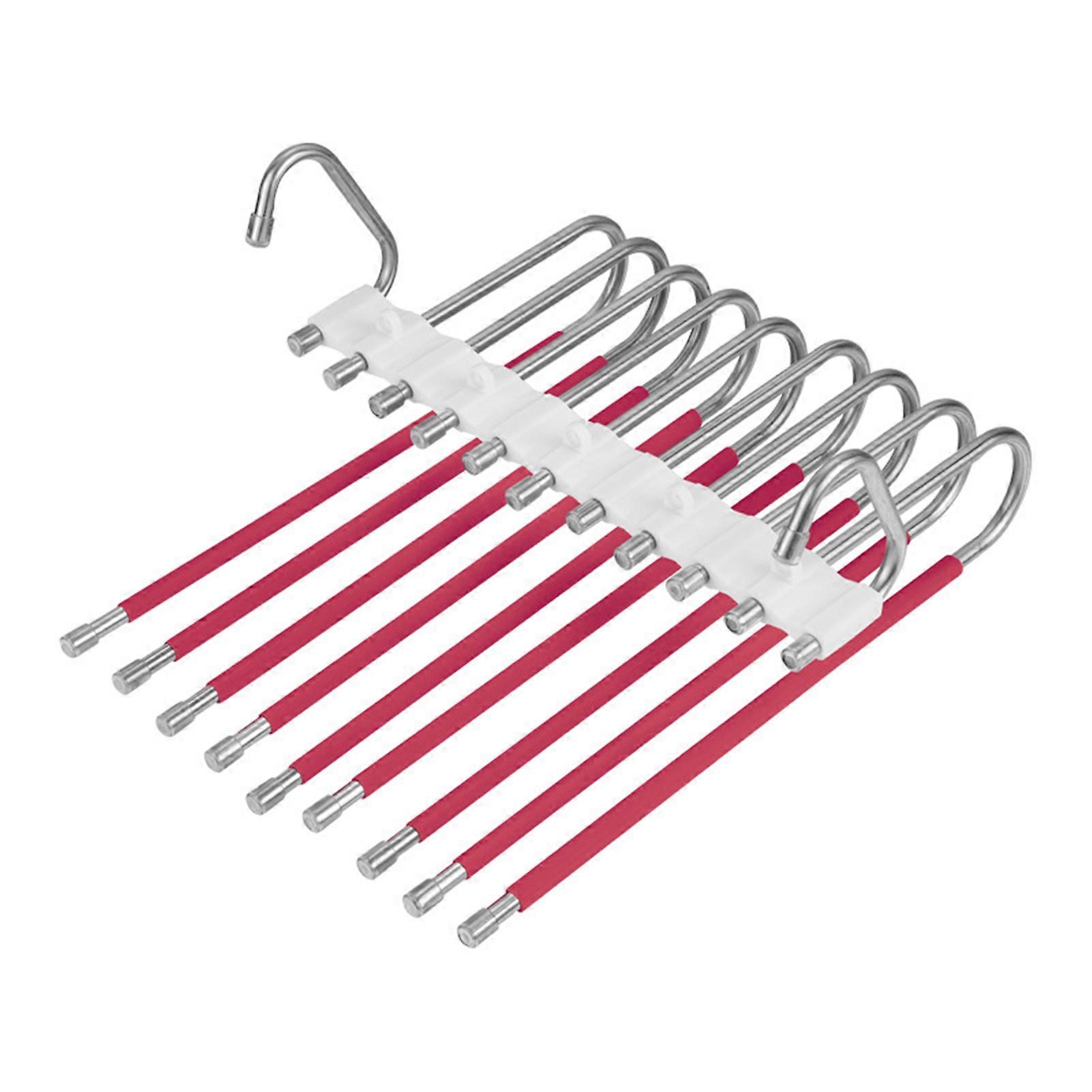 Layered Pants Drying Rack Multi-layer Saving Space Clothes Holder for Bathroom