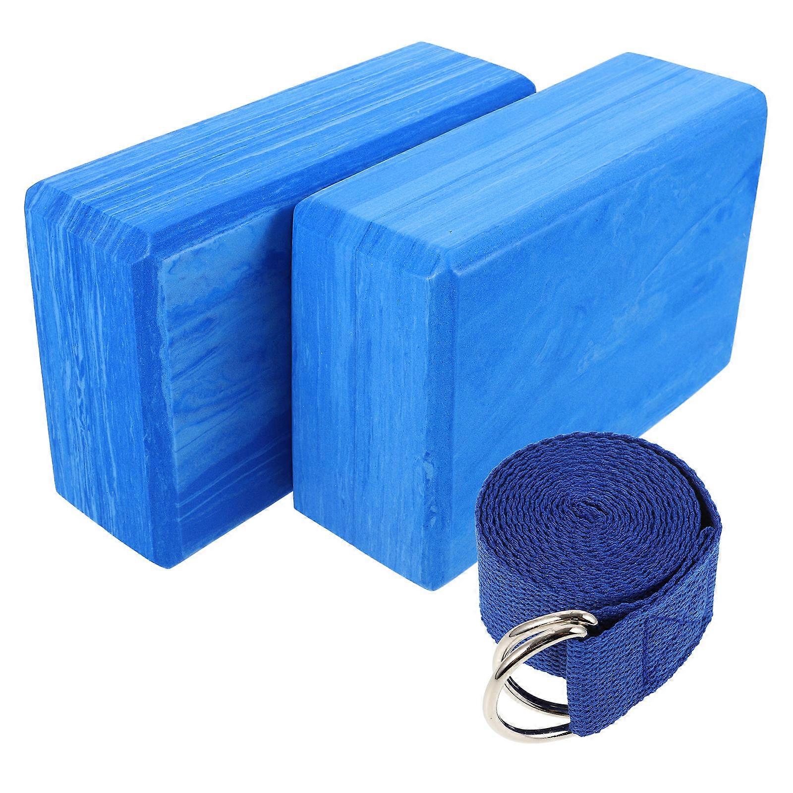 Yoga Training Equipment EVA Brick for Men Women Yoga Tools Leg Stretching 1Set