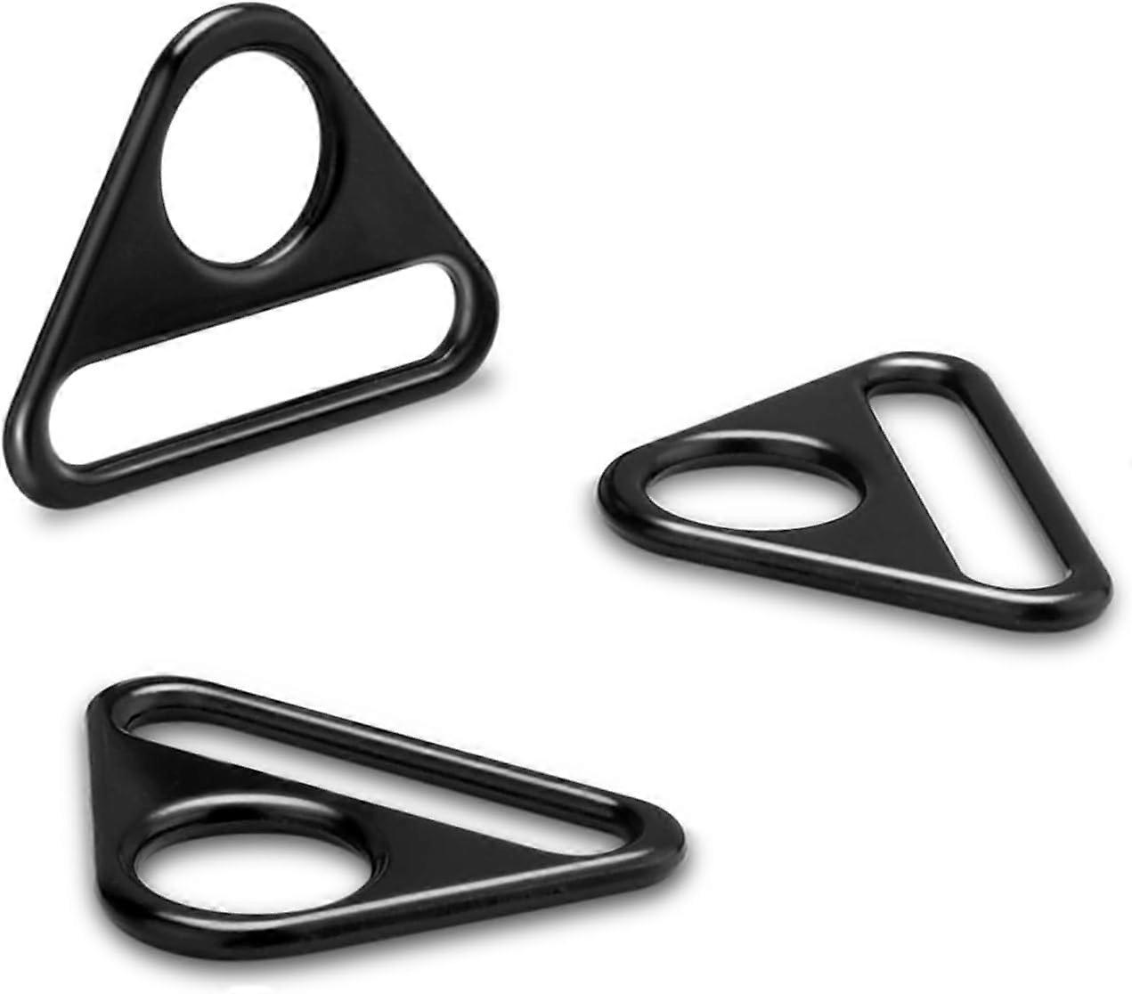 12-pack triangular D-rings, metal triangle buckles, suitable for dogs