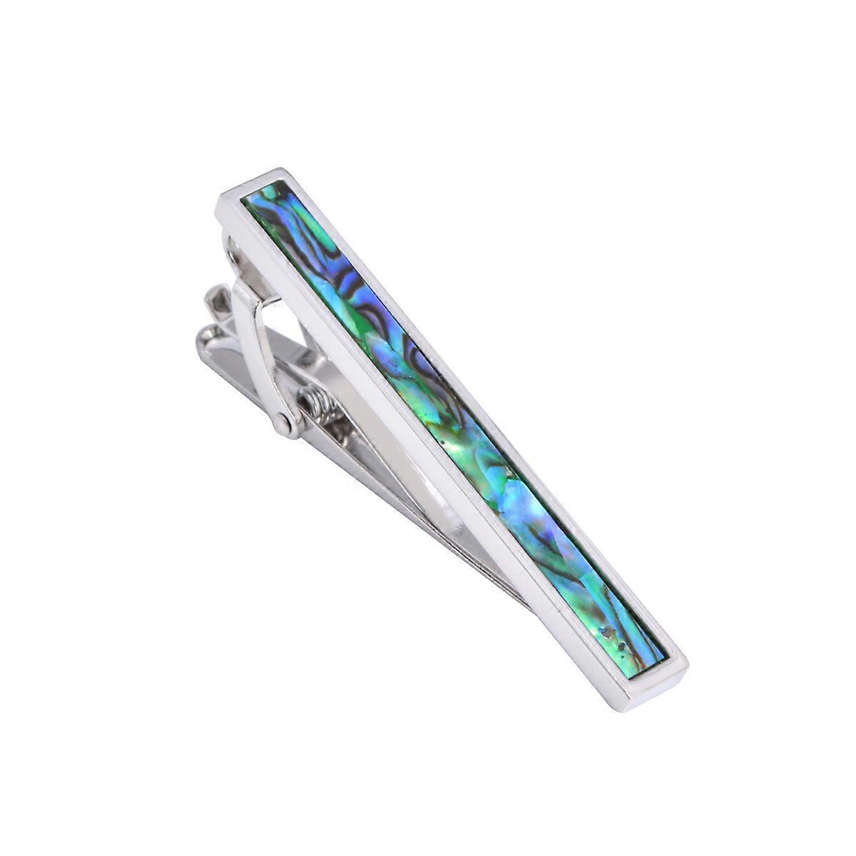 Classic Stone Tie Clip Semiprecious Stone Tie Bar