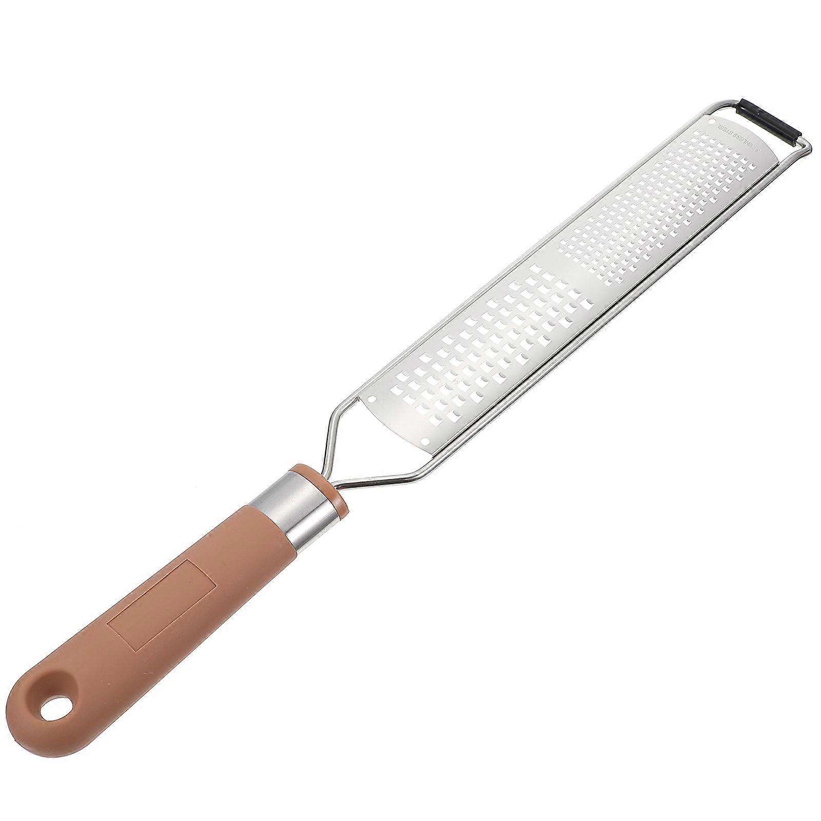 Stainless Steel Cheese for Kitchen Use Silver Ergonomic Handle 1pc